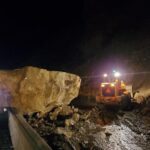 Lauren Boebert Instagram - My team and I have been in touch with CDOT and the Governor on the rockslide that closed eastbound I-70 in Debeque Canyon. Westbound I-70 is open and there is a detour for eastbound motorists. No one was hurt and no vehicles were damaged. Visit COtrip.org for more info.