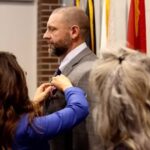 Lauren Boebert Instagram - This past weekend, I had the honor of presenting the Purple Heart to Sergeant First Class William Montgomery. No better way to celebrate our heroes on Veterans Day! 🇺🇸💜