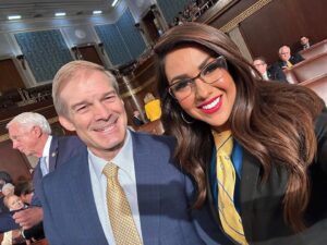 Lauren Boebert Instagram - I’ll keep voting for Jim Jordan until he runs out of yellow ties and blue shirts! It’s gonna be a while…