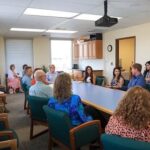 Lauren Boebert Instagram - I joined the Council of Governments in Alamosa. There were 6 San Luis Valley counties and 6 cities well represented in attendance. We discussed multiple water issues, energy, and the farm bill.