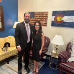 Lauren Boebert Instagram - Great meeting with Glenwood Springs City Councilor and former Mayor Jonathan Godes. We have secured over $51.4 million for the South Bridge. Was thrilled to hear about nearly $30 million in costs savings in addition and that my support has helped make this project a reality.