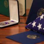 Lauren Boebert Instagram - On Veterans Day, Brigadier General Laura Clellan and I united to honor Sergeant First Class William Montgomery with a Purple Heart for the injuries he endured in service to our country. Heroes like Sergeant First Class Montgomery faced unimaginable challenges and willingly put their lives on the line to protect the freedoms we hold dear. May God bless him, God bless all our veterans, and God bless the United States. 🇺🇸