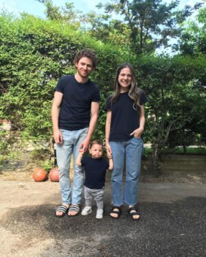 Lauren Collins Instagram - Charlie, I’m sorry! Your parents are decidedly NOT COOL!!!!! 🤓💙🤓