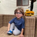 Lauren Collins Instagram – Happy 3rd birthday to my garbage loving, interpretive dancing, one of a kind, funny little Charlie. We love you so much 💙🚛🌈