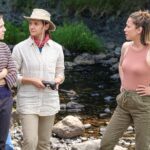 Lauren Collins Instagram - This summer I left Charlie for the *first* time to go to Newfoundland and shoot an episode of @hudsonandrex. I was nervous and scared and worried that I’d be so preoccupied with missing him I wouldn’t enjoy the experience. Lucky for me, waiting on the ground in St John’s was this group of amazing women. The episode takes place at a women’s wilderness retreat and that is exactly what it felt like we were doing! We talked breastfeeding, wellness, SKINCARE (!!!!!) and it was SO MUCH FUN. Thrilled I got the chance to know these wonderful ladies and be reunited with director Eleanore Lindo, one of the first female directors I ever worked with at age 14! Enjoy the ep tonight at 8/7c on @city_tv 🐶 #HudsonandRex