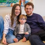 Lauren Collins Instagram - Charlie turns 2 (yesterday)!!! While we couldn’t find a cake in the theme of your favourite movie, the 2007 Pixar classic Ratatouille, the day was still a success. I love you more than you love pots and pans my funny, sweet and caring monkey doodle. ❤️❤️❤️🧑🏼‍🍳🦖🥳❤️❤️❤️