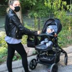 Lauren Collins Instagram - On this dreary day, I’m really missing & feeling thankful for my daily walks with Charlie in his @silvercrosscanada Coast stroller. These strolls were key for my mental and physical health the last 9 months. The Coast is light, streamlined and pretty chic, no? Plus it converts to a double stroller...when and if the time comes 😜🤪. Link in my stories to purchase! #sponsored #silvercrosscanada #silvercrosscoast