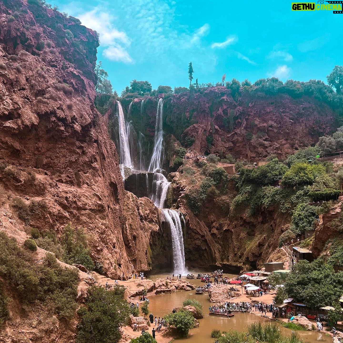 Lauren Cruz Instagram - Cascade d’ouzoud au Maroc c’est quelque chose 🤩