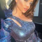 Lauren LaVera Instagram - 💜💙 Cunty Creature from the Black Lagoon 💙💜 I was SO excited when I was invited to guest judge on Dragula. One of my first thoughts was, “shit, wtf am I gonna wear?!” The Boulets always look sooo deadly, so making an effort on my look was the least I could do. Being the cool, calm, and collected adult I am, I panicked and reached out to the only person I knew could help: @olgaturka. Olga introduced me to her genius friend Xtian, who’s responsible for the sickening look you see here. Wearing Specimen 003 “Into The Abyss” collection (bodysuit and gloves) designed by @xtiandemedici for @ladygaga Yes, you read that right. The queen herself. And trust me, I couldn’t shut up about it on set. I guess you could say I was gaga for the look. 🤭 Wardrobe styled by my beautiful friend @olgaturka 🩵💙💜 And I had the absolute pleasure to kiki with and have my hair and makeup done by ✨ @larrytraevon ✨ Thank you for making my face snatched! 🩵 I may not be as talented at assembling a look as the monsters this season are, but I am lucky enough to know talented people who can make me look good. Thank you all so much. 💜💙🩵