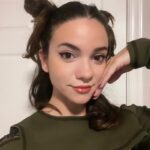 Lauren LaVera Instagram - “I go red hot like a 👹 I go 👻 for no damn reason” 🌲🌱🌿🍃🌳 I’m still beaming from last night’s magic. Danced to Ashnikko in the rain with beautiful people, we howled at the harvest moon, and we felt so connected with nature. Also pretty sure we formed a coven. 🌙🌿🍄
