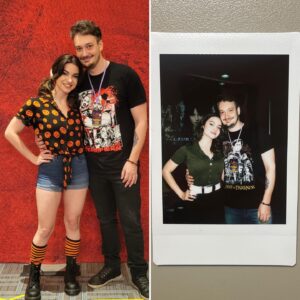 Lauren LaVera Instagram - What a crazy, beautiful, exhausting, spooky, fun, busy, amazing month! A con every week is a LOT but having all you lovely people come out to visit me made it truly incredible.  Thank you for the chats, gifts, artwork, tattoos, hugs, smiles, and memories. 

See you again sooooon 👻🎃😈🕸️🦇🌙🔮🤡🗡️🪽