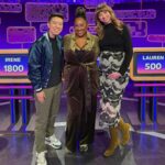 Lauren Lapkus Instagram - Loved doing @aftermidnight with these two hilarious gems & @taylortomlinson! So much fun! 😄 You can watch the show on @cbstv @hulu and @paramountplus!