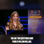 Lauren Lapkus Instagram – In the first couple days of things getting shut down or modified for the pandemic I was a contestant on Who Wants to Be a Millionaire. They had just decided to not have an audience, and the production shut down the next day. @biketassel was my chosen expert companion and together we won $500,000 for the @crohnscolitisfoundation! This is the moment when I called my phone-a-friend, my dad, and it is such a special video I just had to share. I have gotten to play on a bunch of game shows but this was a peak moment— my next dream is to compete on Celebrity Jeopardy! Just throwing that out there…