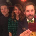 Lauren Lapkus Instagram - New episode out today! Old pic to celebrate! Gobble Gobble! You’re a Turkey! Lauren, Paul, and Scott discuss famous phrases, feeling like a kid, and fitness streaks before playing What Am I Thinking. Send Threetures and emails to threedomusa@gmail.com. Leave us a voicemail asking us a question at hagclaims8.com. Never forget I love you. Love, Scott