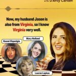 Lauren Lapkus Instagram - Virginia is NOT for ticklers. The top of this week’s #WikiHole is Virginia! This week @darcycarden leads @blacktresscomedy, @laurenlapkus and @maryhollandaise down the hole! Available now wherever you get your podcasts!