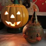 Lauren Lapkus Instagram - 🎃💀👻🎃💀👻🎃 Repost @thestrategist: "Each fall, @laurenlapkus puts up an orange plastic 'Christmas' tree with built-in white lights and decks it out with Halloween-themed ornaments," writes Sarah Turcotte, who heard Lapkus describe her yearly tradition on an episode of the podcast Bitch Sesh. "As someone for whom the holidays can’t start early enough, I was inspired. Why should indoor decorative trees be confined to the Christmas season? Three weeks later, a seven-foot orange tree was bewildering my two young sons in our Brooklyn apartment and I was calling Lapkus to learn more about her festive autumn philosophy." Find all the details — including where to get the tree — at the link in our bio. Photo: @laurenlapkus