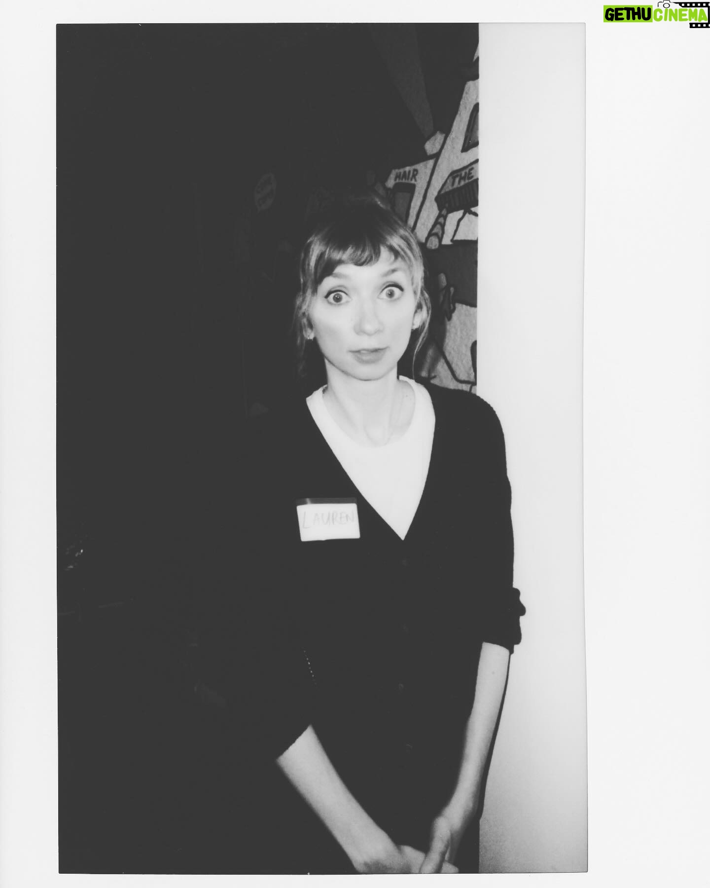 Lauren Lapkus Instagram - Backstage Polaroids with 📸 @justoffthesix