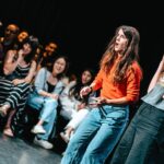 Lauren Lapkus Instagram - ASSSSCAT is back!! And we had the best guest monologist to kick it all off, Will Ferrell!! Saturdays and some Sundays at UCB — see you at the next one 🏂 come laugh with us! 💕 Pics by @jill.petracek!
