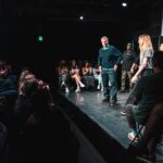 Lauren Lapkus Instagram - ASSSSCAT is back!! And we had the best guest monologist to kick it all off, Will Ferrell!! Saturdays and some Sundays at UCB — see you at the next one 🏂 come laugh with us! 💕 Pics by @jill.petracek!