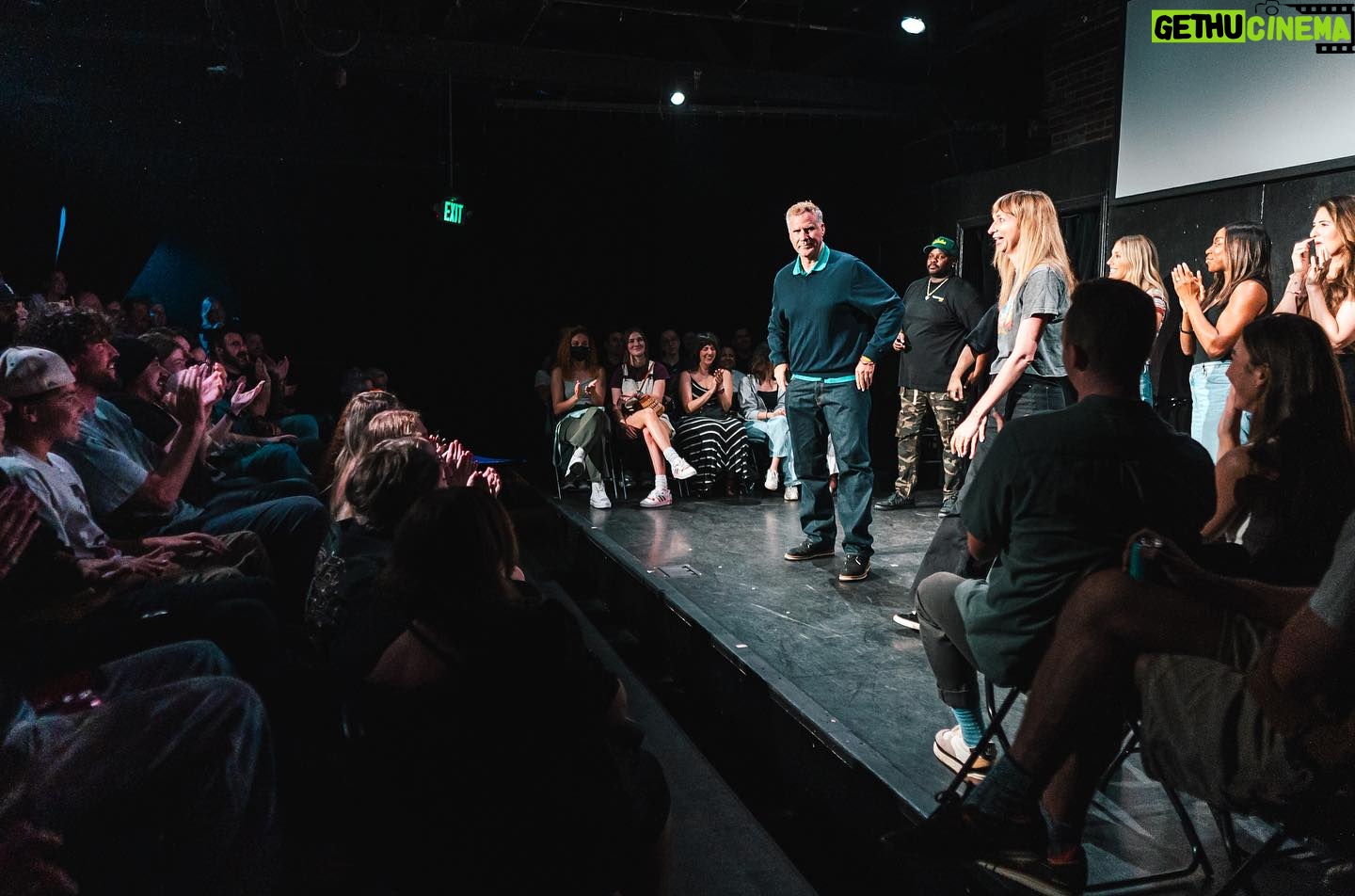 Lauren Lapkus Instagram - ASSSSCAT is back!! And we had the best guest monologist to kick it all off, Will Ferrell!! Saturdays and some Sundays at UCB β see you at the next one π come laugh with us! π Pics by @jill.petracek!