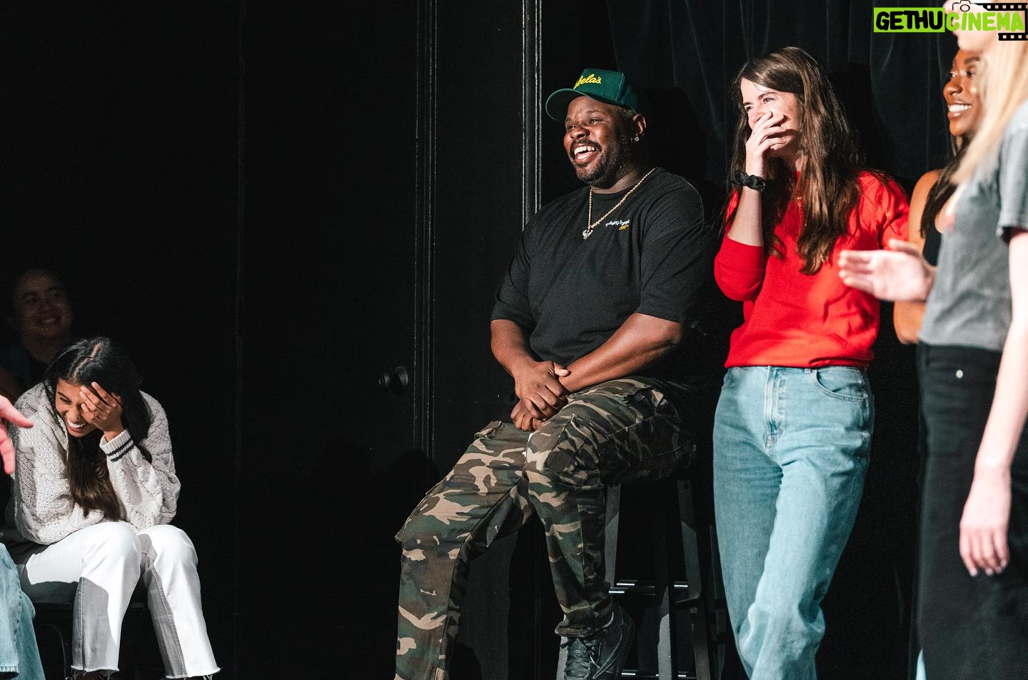 Lauren Lapkus Instagram - ASSSSCAT is back!! And we had the best guest monologist to kick it all off, Will Ferrell!! Saturdays and some Sundays at UCB β see you at the next one π come laugh with us! π Pics by @jill.petracek!
