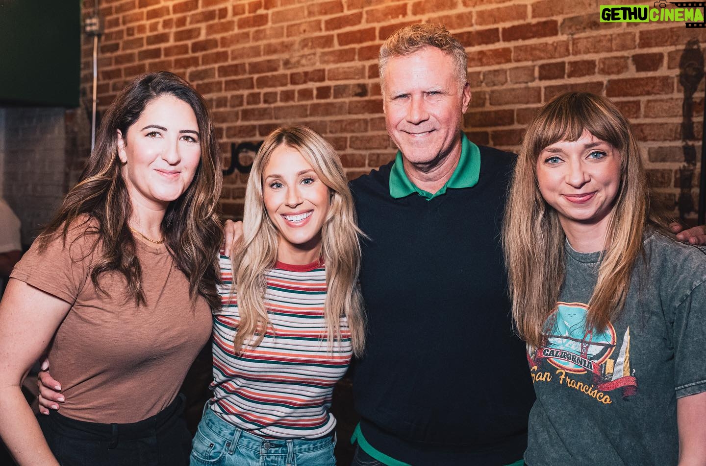 Lauren Lapkus Instagram - ASSSSCAT is back!! And we had the best guest monologist to kick it all off, Will Ferrell!! Saturdays and some Sundays at UCB β see you at the next one π come laugh with us! π Pics by @jill.petracek!