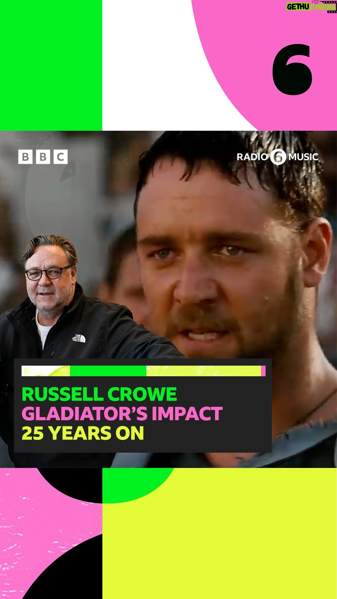 Lauren Laverne - 2K Likes - ‘Being famous up until the release of Gladiator, was easy’
Russell Crowe caught up with Lauren last week, and discussed how Gladiator changed everything in his acting career.
Listen on @bbcsounds | Link in bio 🔗