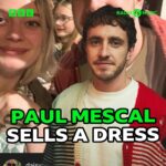 Lauren Laverne Instagram - Well... that’s one way to sell your dress 😂 Paul Mescal joined Lauren to talk about his new film, All of Us Strangers. Listen to the full interview on @bbcsounds