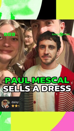Lauren Laverne Instagram - Well... that’s one way to sell your dress 😂

Paul Mescal joined Lauren to talk about his new film, All of Us Strangers.

Listen to the full interview on @bbcsounds