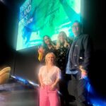 Lauren Laverne Instagram - Pure magic at the London Palladium this week and what sensational company for the last live show of our run celebrating #DesertIslandDiscs! Melanie, Russell and Ellie have such different stories but it was amazing to hear about the common ground they share - three brilliant people shaping the national conversation through popular culture. Also: bangers. So grateful to them for joining us, and to everyone who has been along to the live shows this week. 82 years old and still going strong (DID, not me)! ✊🏻 playing out on Mel’s winning DID to save - the audience loved it!