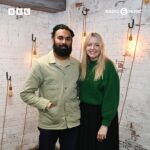 Lauren Laverne Instagram - Actor Himesh Patel joined Lauren in the studio today to discuss his brand new film Good Grief 🎬 You can listen to their conversation now on @bbcsounds