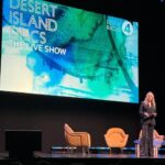 Lauren Laverne Instagram - The first of three fantastic nights talking life, music and #desertislanddiscs with three wonderful castaways! Thank you so much, Asif, Sue, Kathryn and everyone who joined us! Back at the beautiful London Palladium tonight and tomorrow with a sensational lineup... Full details and ticketing info is on the link in my bio! (Playing out the Spice Girls as they were victorious in the audience vote for track to save!)
