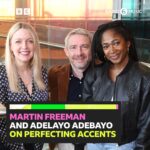Lauren Laverne Instagram - Martin Freeman and Adelayo Adedayo joined Lauren to discuss the making of award winning series The Responder upon it’s second series release. Listen again on @bbcsounds | Link in bio