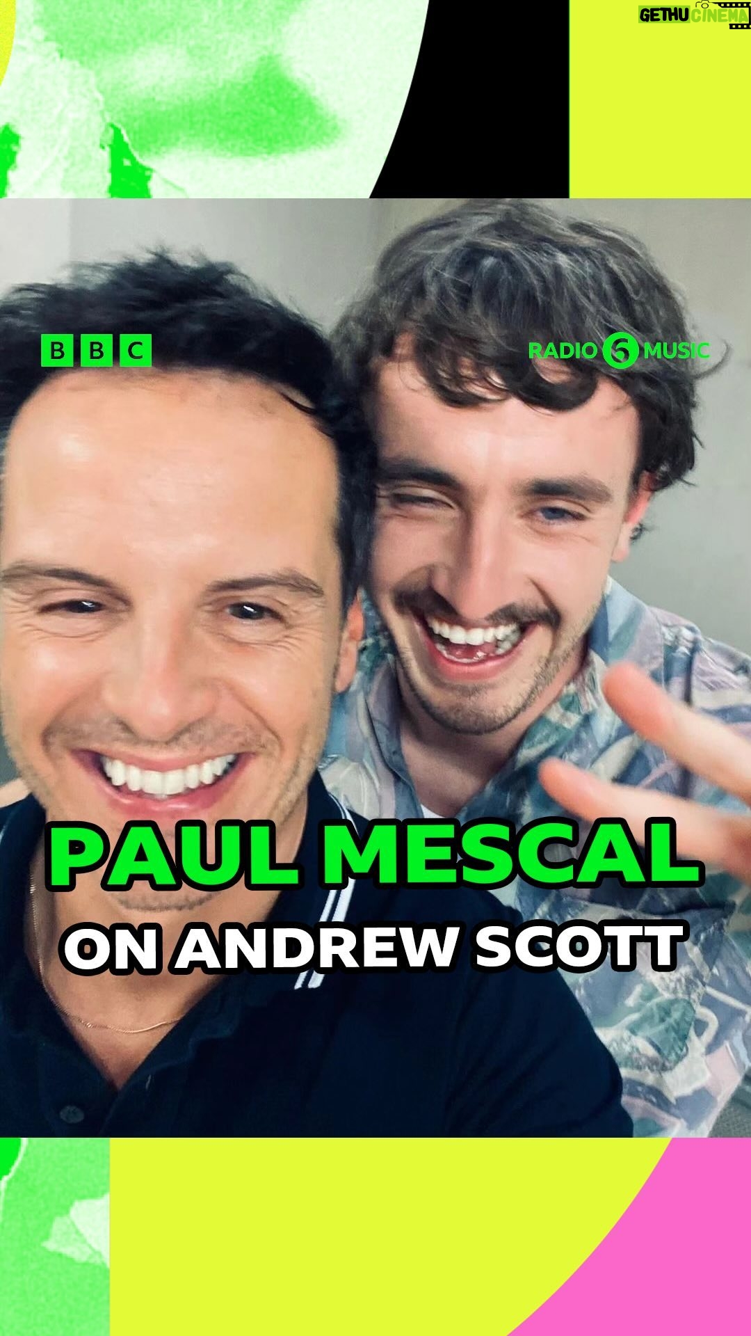 Lauren Laverne - 8.5K Likes - This friendship! 💚
Paul Mescal dropped by to chat about his new film with Andrew Scott, All Of Us Strangers.
Listen now on @bbcsounds