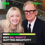 Lauren Laverne Instagram - ‘I’m trying to kick the habit.’ Bill Nighy chatted to Lauren about his attempts to quit negativity over the years. Listen to the full interview on @bbcsounds by tapping the link in our bio 🔗