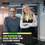 Lauren Laverne Instagram - How do we stop the culture wars? 🤔 Jon Ronson had a fascinating chat with Lauren about a resolution to the culture wars and his podcast Things Fell Apart 🎧 Listen now on @bbcsounds by tapping the link in our bio.