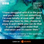 Lauren Laverne Instagram - Our latest castaway to the desert island is Cillian Murphy. The Oppenheimer and Peaky Blinders star shares the soundtrack of his life with @laurenlaverne Desert Island Discs | Listen on BBC Sounds