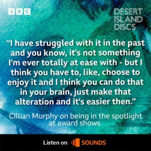 Lauren Laverne Instagram - Our latest castaway to the desert island is Cillian Murphy.

The Oppenheimer and Peaky Blinders star shares the soundtrack of his life with @laurenlaverne 

Desert Island Discs | Listen on BBC Sounds