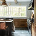 Lauren Liess Instagram - Shadows and light oak with mixed metals and stones 🌿 { also the kitchen belonging to yesterday’s bathroom }🌿design by @laurenliessandco | renovation by @carrmichaelconstruction | photo by helennorman for my book #feelslikehome