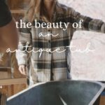 Lauren Liess Instagram - Come tour the Meadow House with me my husband!! Our next episode is UP on you t u. Be! From antique tubs to moongates to how we are doing our cove ceilings, we’re sharing all the details 🤍