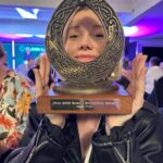 Lauren Lyle Instagram - We went to answer two big questions: is the guinness better yes did we win the celtic media award for Best Drama Series yes 🇮🇪 Thank you so much ireland! Immensely proud to be there as a Scot representing a show, heritage, and country I’m so proud of.