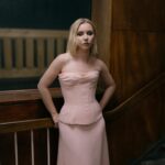 Lauren Lyle Instagram - @bafta nominees party kicking offff the weekend baby!! reminder to always hold your girls hand down the stairs in her 9 inch heels x What a gorgeous team @hollyevawhite @elenareva @patch_studio__ @alinasamssonova @britboxtv @fabiopetri @eointhomashiggins @itslukehornsby @dinosaur_designs @jimmychoo