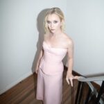 Lauren Lyle Instagram - @bafta nominees party kicking offff the weekend baby!! reminder to always hold your girls hand down the stairs in her 9 inch heels x What a gorgeous team @hollyevawhite @elenareva @patch_studio__ @alinasamssonova @britboxtv @fabiopetri @eointhomashiggins @itslukehornsby @dinosaur_designs @jimmychoo