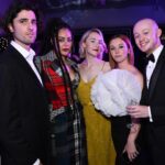 Lauren Lyle Instagram - 3 planes and a nightshoot later and she made it to the @baftascotland awards. Thank you so much @bafta for having me! An absolutely gorgeous night and honour presenting Best Actor with my partner in crime (fighting) @chrisapjenks. Thank you to @studiocanal for letting me get on a flight 3 hours after we finished the final scene of a movie in the Dominican Republic. And the army @hollyevawhite @sarahillmakeup @nafsalon @clarepearsonhair for literally painting on the energy. Magic always to stand with my @outlander_starz family, for our #VIGIL gang on the wins, and beaming to see new friends and magicians @jack.lowden @zucchiniboobeenee shine. V proud of Scotland.