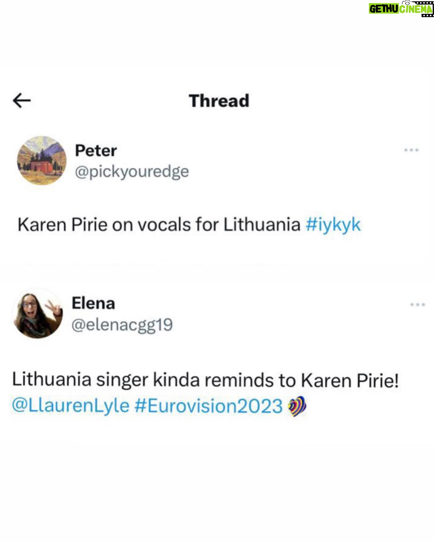 Lauren Lyle Instagram - Myself and Karen Pirie are up for the National Television Awards and need your vote! It’s a public vote so please get voting and sharing far & wide. Thank you so much for making it one of the most watched @itvxofficial shows of the year, I appreciate your support endlessly and need a bit more here. Apparently KP sung at Eurovision for Lithuania and lost (weird as would be obvious winner?) so this is our chance. Link to VOTE in my stories or on the @officialntas website 🌪️ #karenpirie #outlander #laurenlyle #marsali @mgmtentertainment