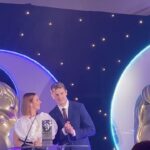 Lauren Lyle Instagram - 3 planes and a nightshoot later and she made it to the @baftascotland awards. Thank you so much @bafta for having me! An absolutely gorgeous night and honour presenting Best Actor with my partner in crime (fighting) @chrisapjenks. Thank you to @studiocanal for letting me get on a flight 3 hours after we finished the final scene of a movie in the Dominican Republic. And the army @hollyevawhite @sarahillmakeup @nafsalon @clarepearsonhair for literally painting on the energy. Magic always to stand with my @outlander_starz family, for our #VIGIL gang on the wins, and beaming to see new friends and magicians @jack.lowden @zucchiniboobeenee shine. V proud of Scotland.