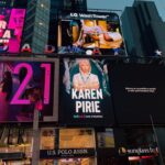 Lauren Lyle Instagram - She’s been getting about!! (Times Square. help 🤯) the background of This Morning is not the real thames it is green screen what 🤯 🤯