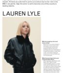 Lauren Lyle Instagram - GLASS MAGAZINE 25/50 RISING TALENTS @theglassmagazine Photographer @adamtitchener Stylist @lilyrimr Make up @emilywoodmakeup Hair @patrickwilson Lighting technician @andreas_parperis Photography assistant @alessiastamati Styling assistant @olgapetrusewicz Makeup assistants @calliefx, @esmehorn and @mil3na__ Hair assistants @parysmonicahair and @elinabalint Interview @imogenclark_ @publiceyecomms Clothes @chloe @itv
