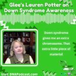 Lauren Potter Instagram - Announcing our celebrity guest to celebrate the upcoming Down Syndrome Awareness Day... 💛💙 Lauren Potter, who played Becky Jackson on Fox’s hit TV show "Glee"! 🎶 💛💙 Lauren shares about her acting career and advocacy work with Best Buddies International, AbilityPath, National Down Syndrome Society, American Association of People with Disabilities, and Special Olympics 💛💙 The episode drops on Friday 🤩 💛💙 Subscribe to "DNA Today" in your podcast player to have the episode automatically downloaded. . . . . . #geneticspodcast #genetics #genetic #genetictesting #geneticcounseling #geneticcounselor #geneticist #dnatest #dna #dnagenetics #science #sciencecommunications #scicomm #glee #patientcare #sciencepodcast #downsyndrome #downsyndromeawareness #nationaldownsyndromeday #wdsd #nothingdownaboutit #downsyndromelove #downsyndromerocks #downsyndromeawarenessmonth #downsyndromebaby #downsyndromemodel #downsyndromeday #downsyndromeisbeautiful #gleek #gleecast