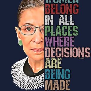 Lauren Potter Instagram - Thank you RBG for fighting for us for so long. You will always be an inspiration.